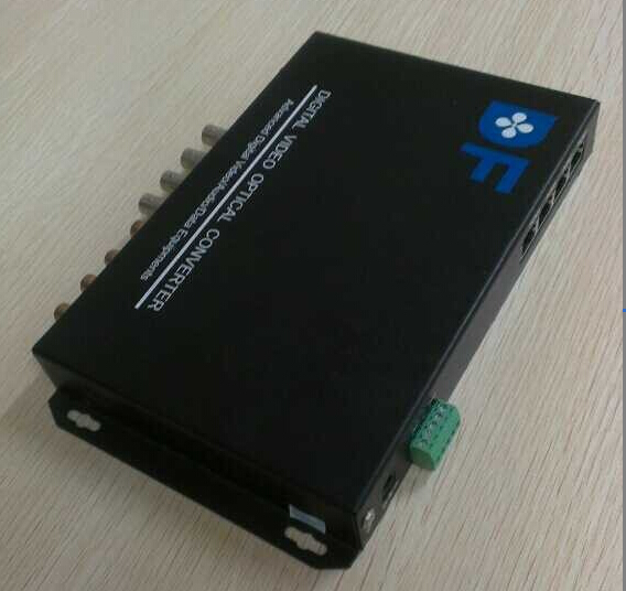 4 Channel Video+4 Channel Audio Multiservice Optical Converter/Transceiver