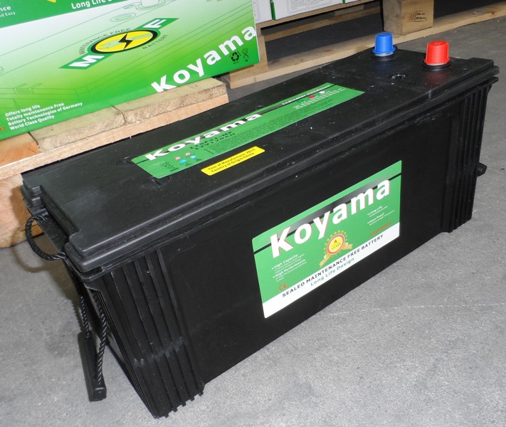 24V Heavy Duty Big Truck Battery 120ah N120-Mf