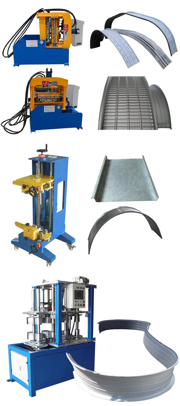 SGS Electric Corrugated Sheet Bending Curving Machine