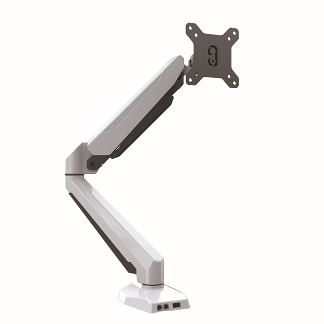 75*75mm 100*100mm LCD Monitor Stand Rotation Lifting Bracket with USB Audio