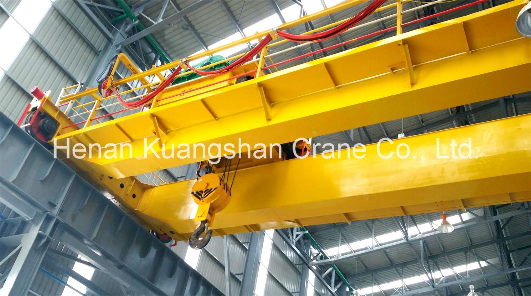 20 Ton 30 Ton 40 Ton 50 Ton 100 Ton Rail Mounted Double Girder Overhead Bridge Crane