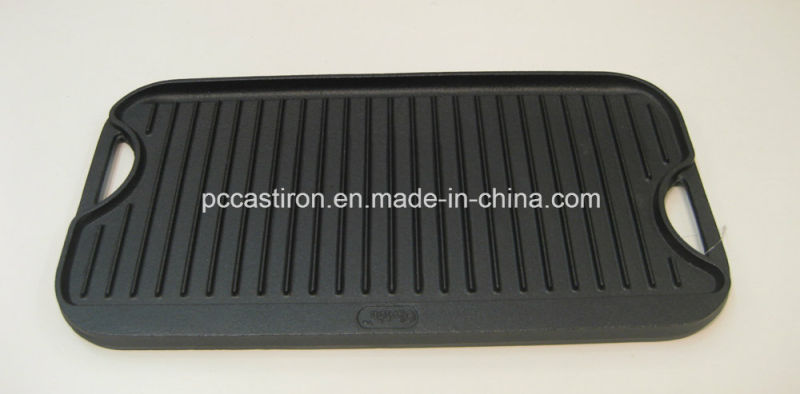 LFGB Certified Cast Iron Griddle Cookware China