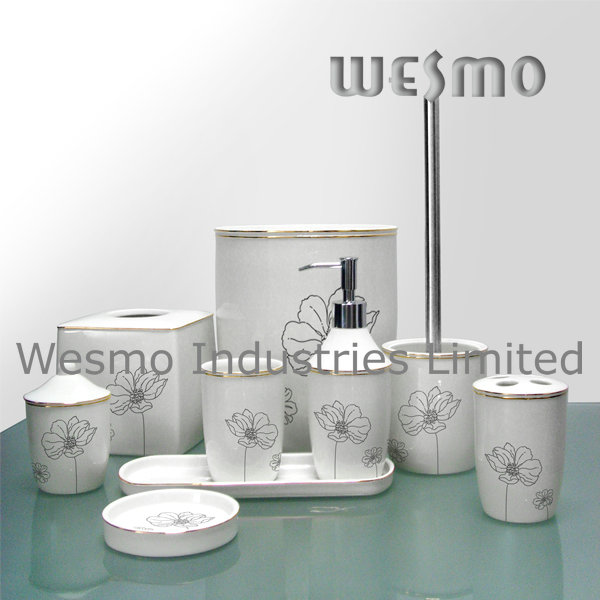 Top-Grade Porcelain Bath Set (WBC0576A)