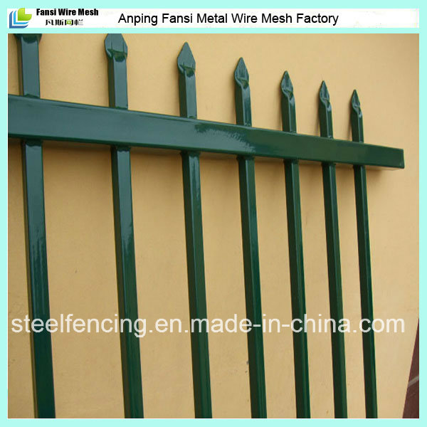 China Factory Galvanized Faux Wrought Iron Fence Fo USA