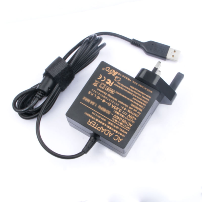 65W 20V 3.25A AC Adapter Charger for Lenovo Yoga 4 PRO Yoga 700 Yoga 900