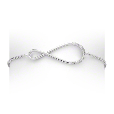 New 925 Silver Jewellery Infinity Jewelry Set (KT3022)