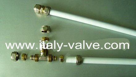 Brass Pex Straight Nipple (AV9051)