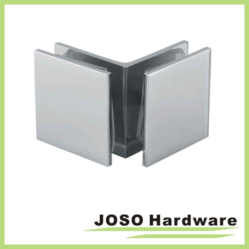 Square Glass to Glass 90 Degree Glass Clip (BC202-90)