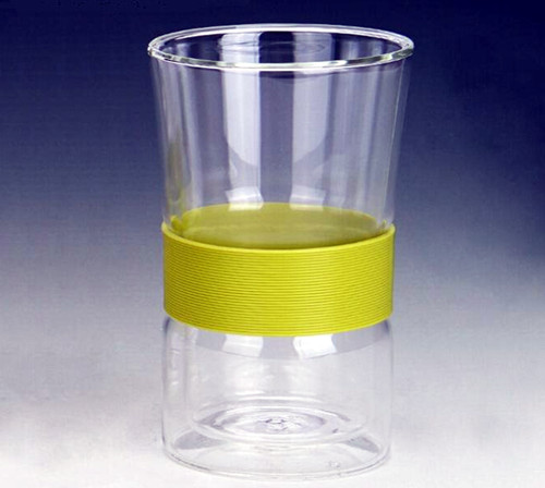 Creative Cup Double Wall Colorful Borosilicate Glass Cup Glass Mug
