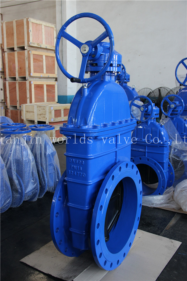 ASTM Non-Rising Stem Ggg50 Gate Valve with Ce ISO Wras Approved (Z45X-10/16)