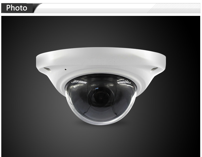 Vandal-Proof 1.0MP 720p Ahd IR Mini Dome CCTV Camera