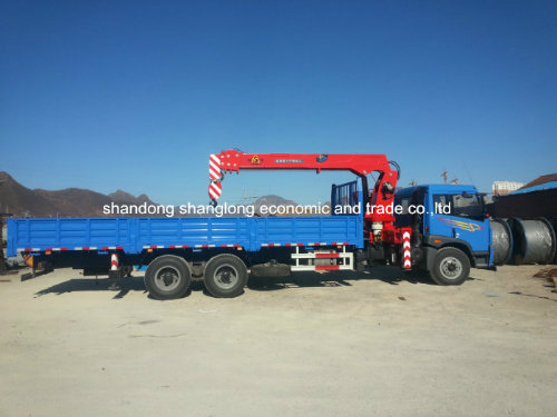 XCMG 10 Ton Truck Mounted Crane Telescopic Arm Crane