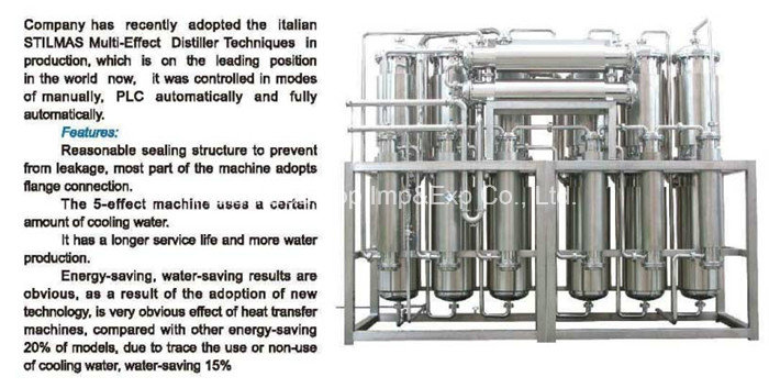 Ld-S Series Multiple Effects Distilled Water Machine