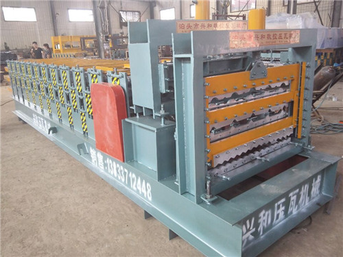 Galvanized Steel Sheet Three Layer Roll Forming Machine