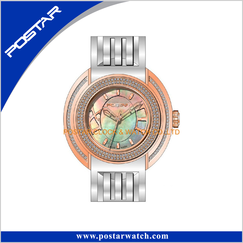 Mop Dial IP Rose Golden Newest Design Watch