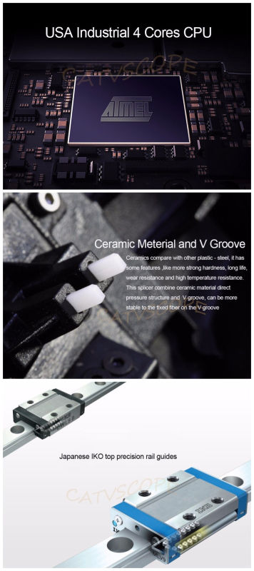 Catvscope Csp-X6 High Performance 6 Motors Optical Fiber Fusion Splicer