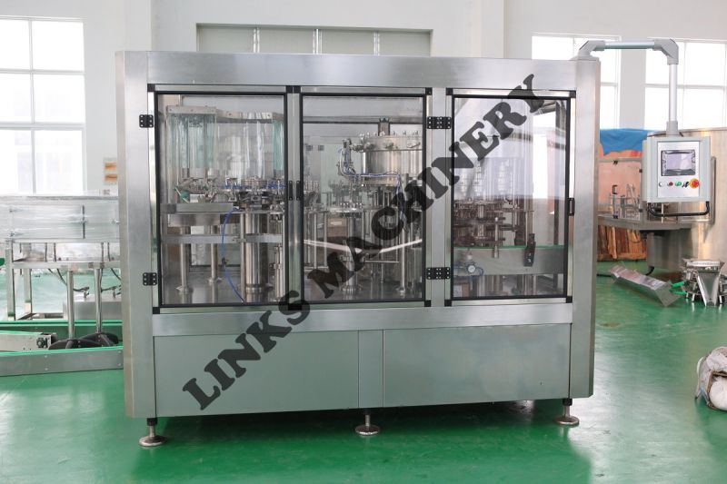 Automatic Carbonated Soda Beverage Bottle Filling Machine