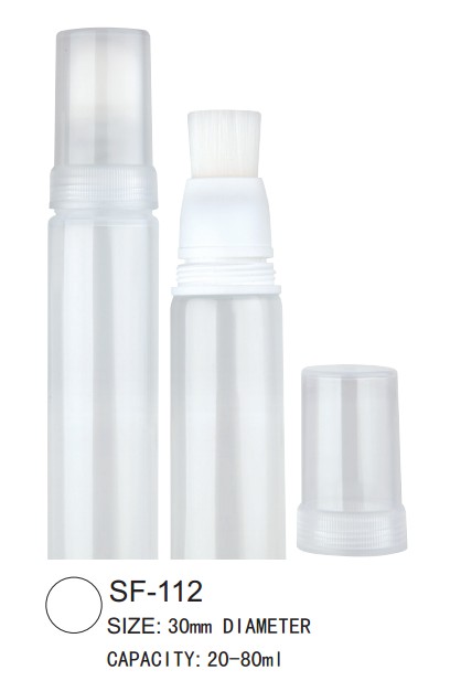 Round Plastic Stick Foundation Tube