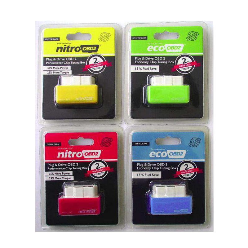 Newest Plug and Drive Eco Nitro OBD2 Performance Chip Tuning Box