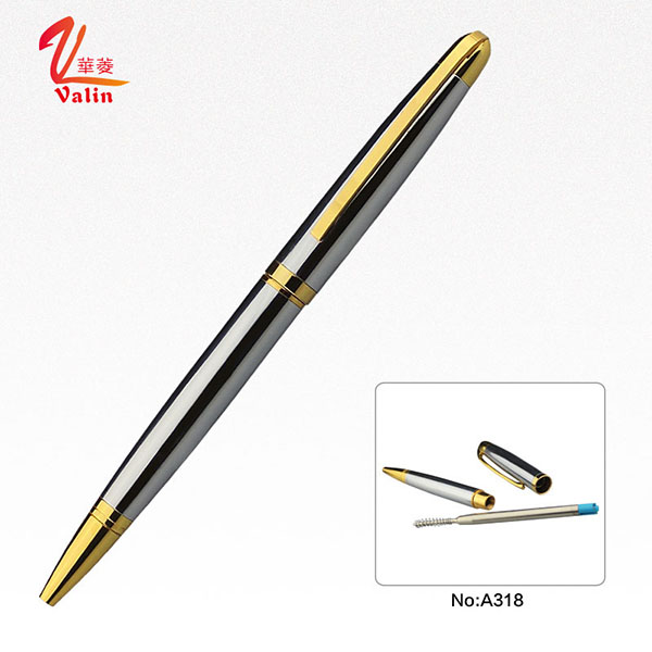 Stainless Steel Metal Pen High Quality Stationery Pen