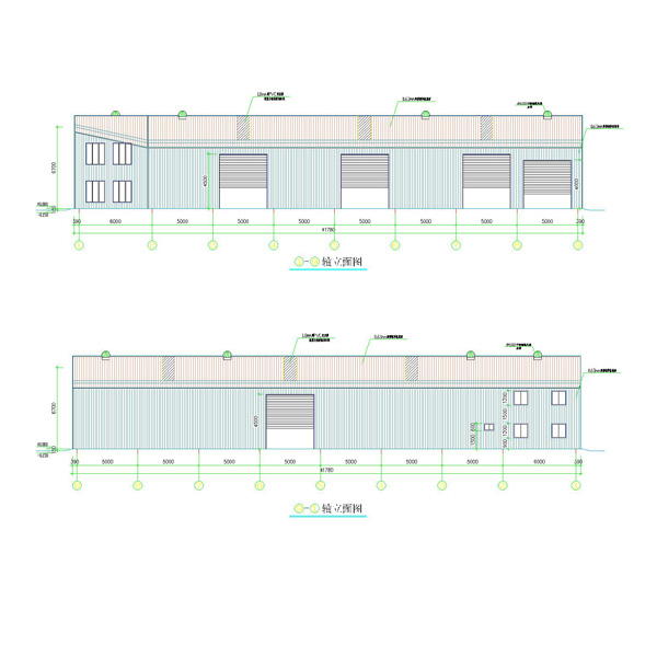 CE BV Approved Steel Structure Car Workshop Design