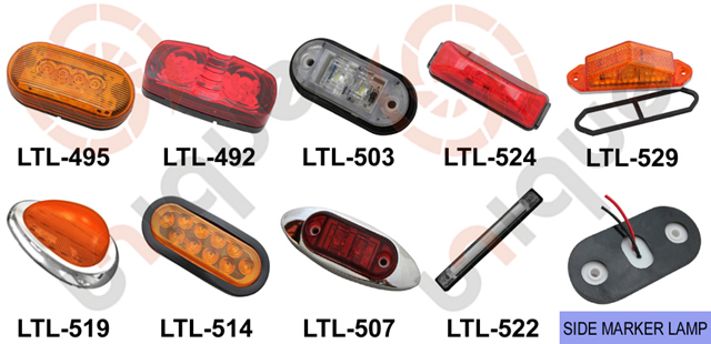 Universal Waterproof 24V 12V LED Truck Indicator Lamps