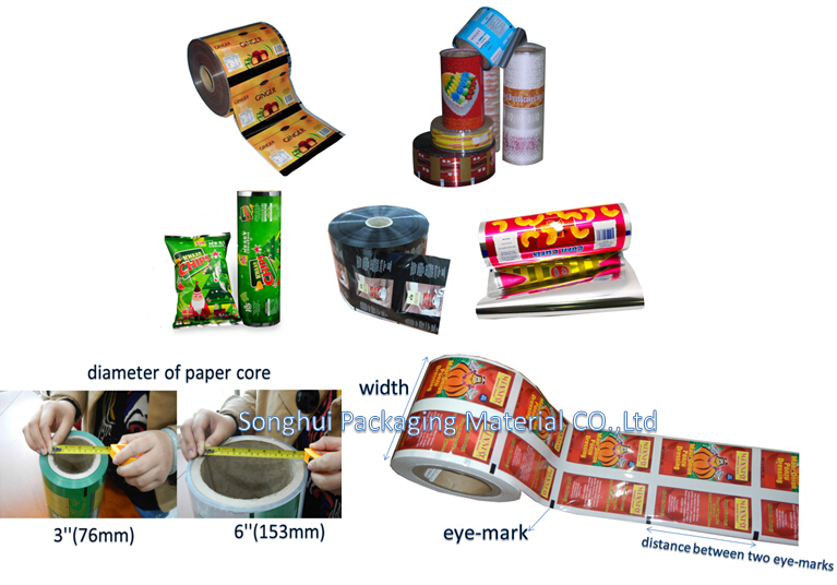 Coffee Packaging Film/Coffee Roll Film/Plastic Film