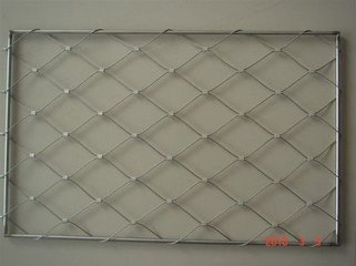 Flexible Stainless Steel Wire Rope Mesh for Aviary Netting (China factory)