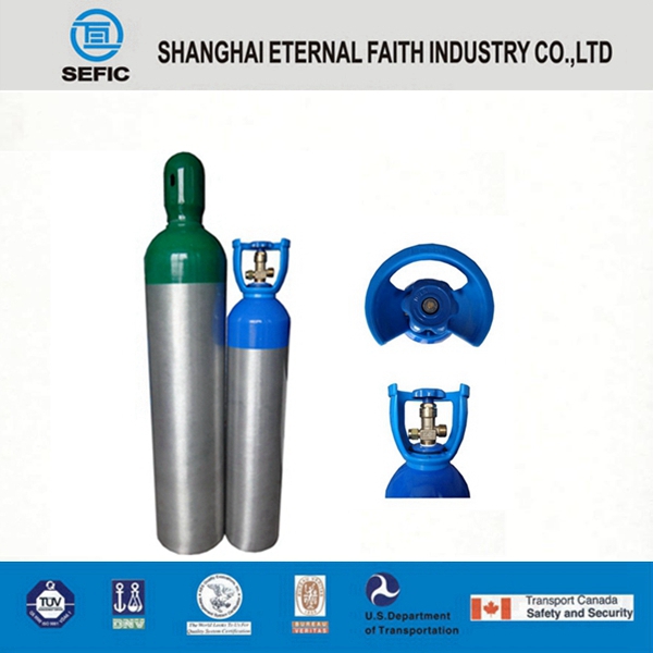 2015 Aluminum Small Portable Oxygen Cylinder (LWH180-10-15)