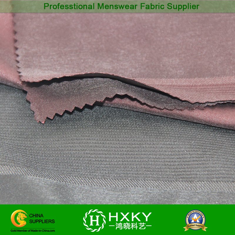 Compound Polyester Double Layered Fabric with Jacquard for Garment