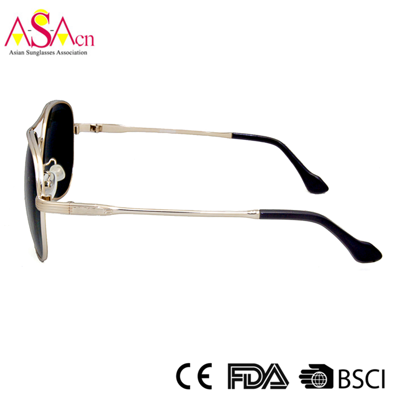 UV400 Protection Polarized High Quality Metal Eyewear (16010)