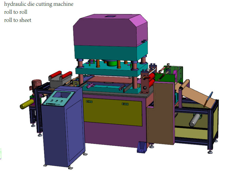 EMI Shielding Foam Gasket Die Cutting Machine