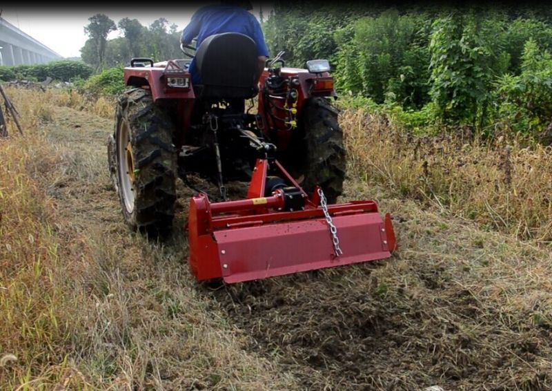 CE Approved Tractor Mounted 3 Point Linkage Agricultural Rotovator