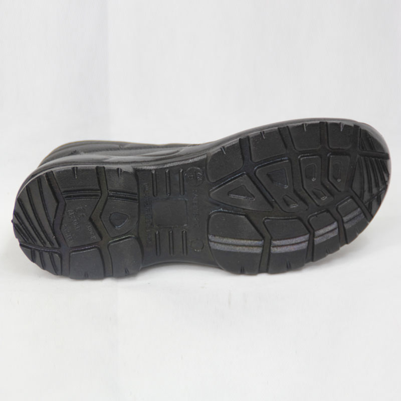 Genuine Leather Safety Shoes (BLACK)