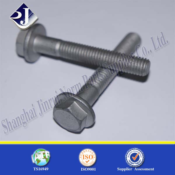 Automobile 10.9 Dacromet Hex Flange Bolt