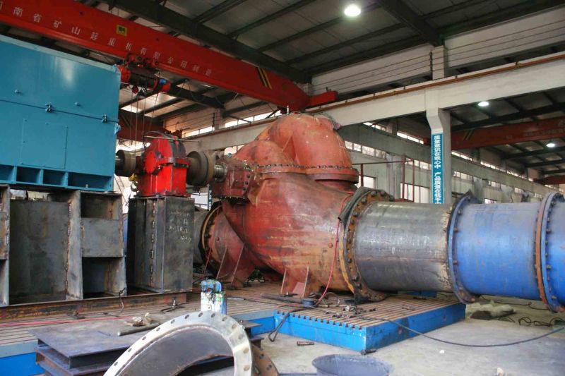 Split Casing Volute Pump Single Stage Double Suction Water Pumps