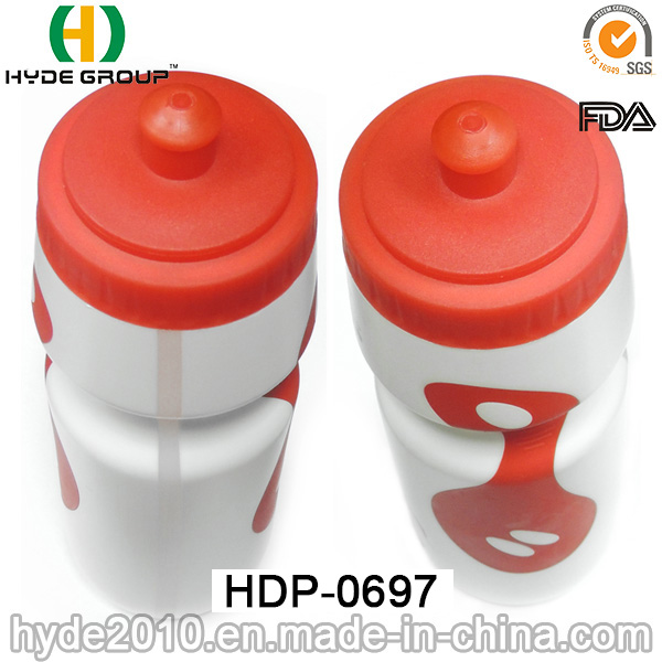 2017 Promotion BPA Free Plastic Running Sport Bottle, PE Plastic Sport Water Bottle (HDP-0697)