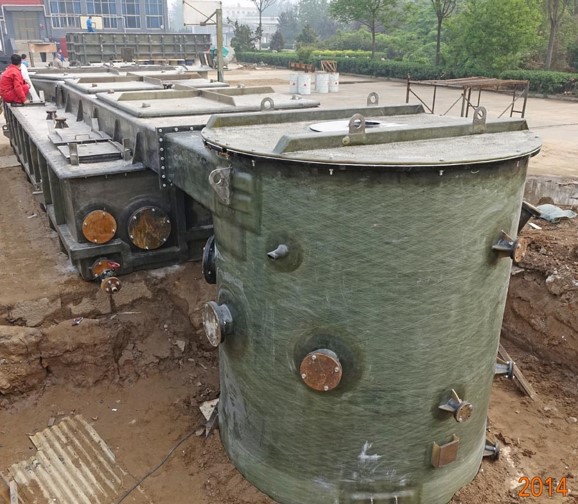 Fiberglass Aigtating Tank for Mining Industry
