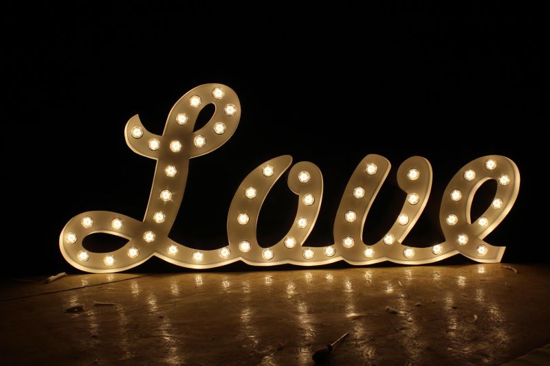 High Luminunce Acrylic Alphabet LED Sign Letters