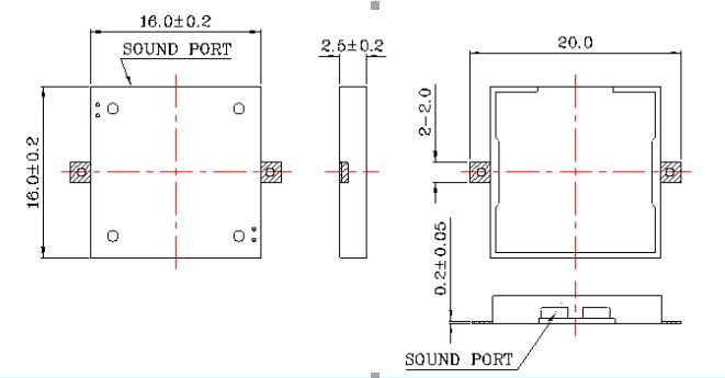 SMT Transducer SMD Buzzer