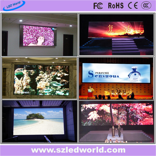 Indoor SMD Full Color Fixed LED Display Screen Panel Board Factory Advertising (P3, P4, P5, P6)