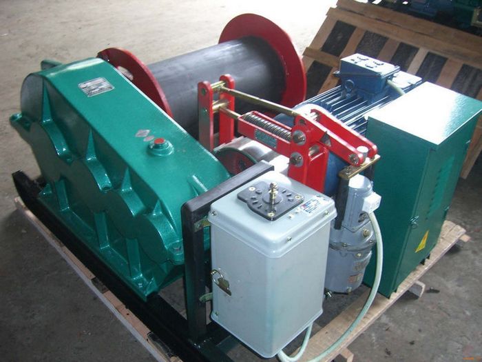 Slow Electric Wire Rope Winch