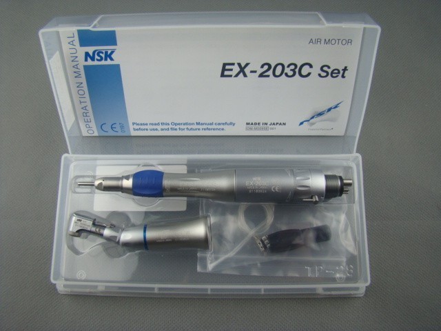 Low Speed Handpiece (NSK EX-203C Air Motor Pack)