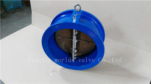 Dual Plate Wafer Check Valve with Ce & ISO Certificates (H76X-10/16)