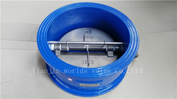 Dual Plate Wafer Check Valve with Ce & ISO Certificates (H76X-10/16)