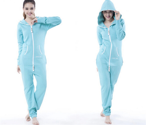 Winter Warm Casual Cotton Jumpsuit for Women