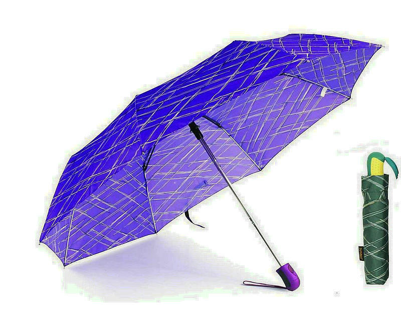 Inscriptions Print Quality Windproof 3 Fold Umbrellas (YS-3FA22083965R)