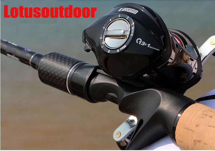 Fishing Rod Combo Black