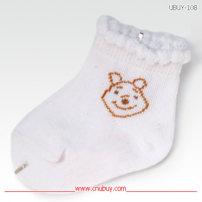 Baby's Pure Cotton of Lace Socks (UBUY-108)