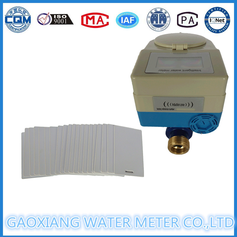 New Design Prepaid RF Card Domestic Water Meter